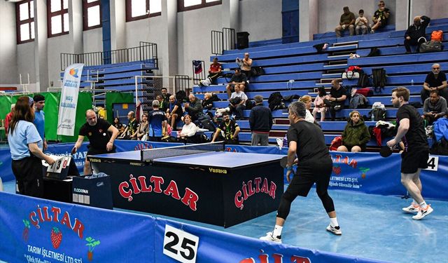 13. Uluslararası Veteran Masa Tenisi Turnuvası sona erdi
