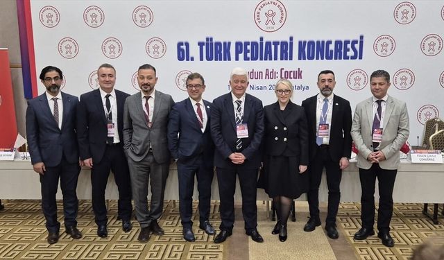 61. Türk Pediatri Kongresi Antalya'da başladı
