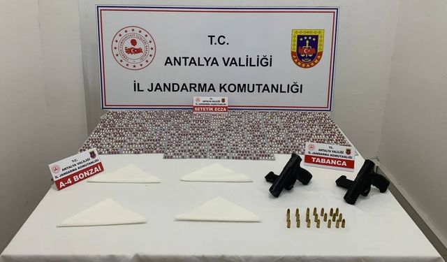 Antalya'da uyuşturucu operasyonunda yakalanan şüpheli tutuklandı