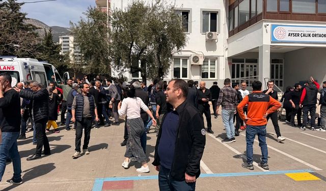 Kahramanmaraş'ta okulda silahlı saldırı