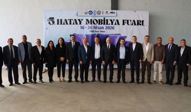 Hatay'da 5. Mobilya Fuarı kapılarını ziyaretçilere açtı