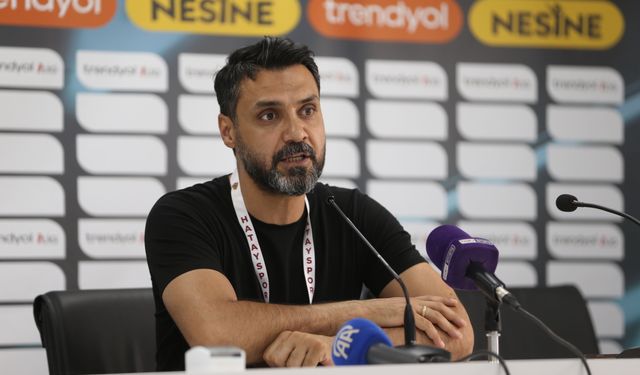 Hatayspor-Sakaryaspor maçının ardından