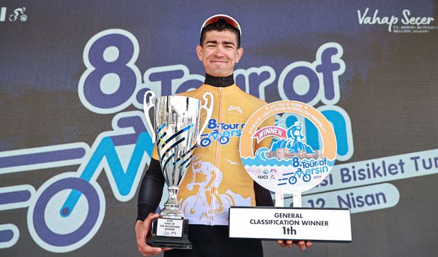 Mersin Uluslararası Bisiklet Turu'nun şampiyonu Serdar Anıl Depe gelecek yarışlardan umutlu