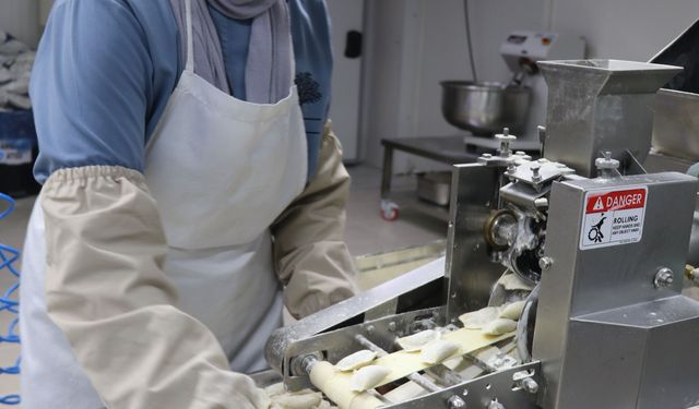 Tatilde tattığı mantıdan yola çıkarak kurduğu imalathanede 100 kadına istihdam sağlıyor