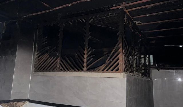 Kırıkhan'da yanan fırın kullanılmaz hale geldi