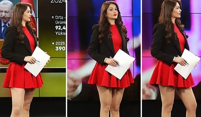 Canlı Yayında Giydiği Kıyafet Olay Oldu! Sunucu Ezgi Kılıç Sosyal Medyayı Karıştırdı