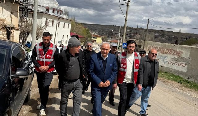 CHP Afşin Teşkilatı Tanır Mahallesi’nde: Esnafın Sorunları Yerinde Dinlendi