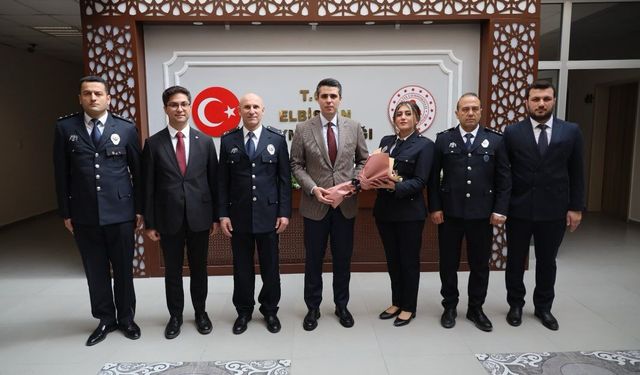 Kaymakam Demirel, Polis Haftası’nda Emniyet Teşkilatını Ağırladı