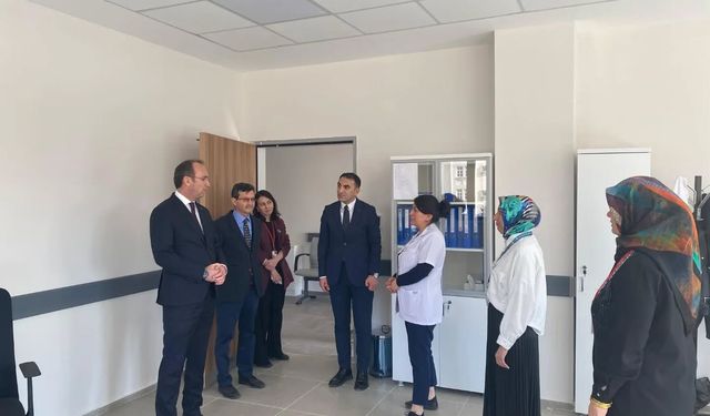 Kaymakam Sarıdoğan Sağlıklı Hayat Merkezi’ni Ziyaret Etti