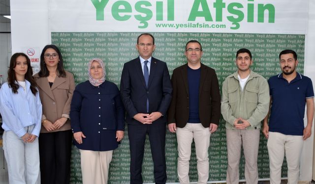 Kaymakam Sarıdoğan’dan Yeşil Afşin Gazetesi’ne Ziyaret