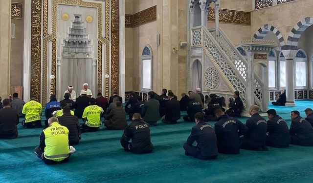 Polis Haftasında Afşin’de Şehitler Dualarla Anıldı