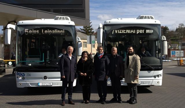 TEMSA’dan Litvanya’ya 15 elektrikli araç teslimatı