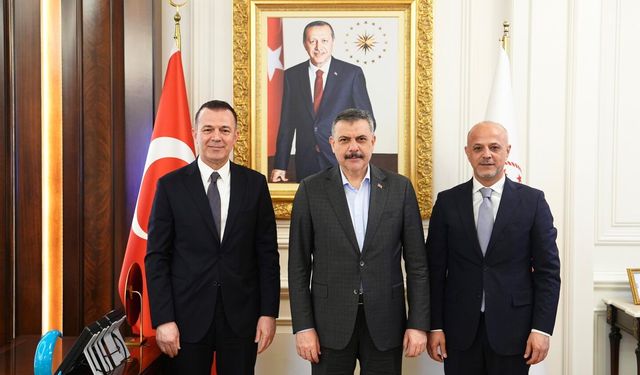 Yusuf ve Koray Kıraç’tan Bakan Çiftçi’ye Anlamlı Ziyaret