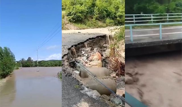 Andırın Sele Teslim Oldu: Yollar Kapandı, Araziler Su Altında