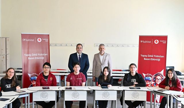 Vodafone Vakfı Ve Habitat Derneği’nin Ortak Projesi “Yapay Zekâ Yıldızları” İkinci Yılını Tamamladı