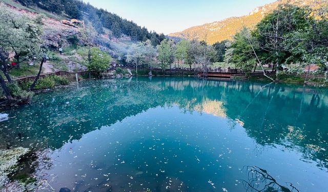 Kahramanmaraş’ın Saklı Cenneti Yeşilgöz’e Ziyaretçi Akını