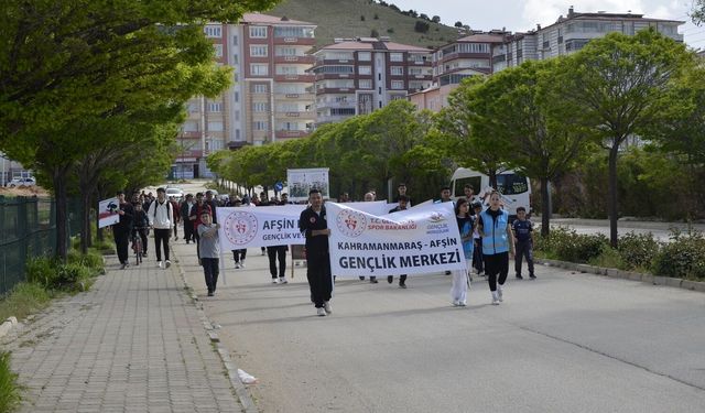Afşin’de “Sağlık İçin Hareket Et” Yürüyüşü Düzenlendi