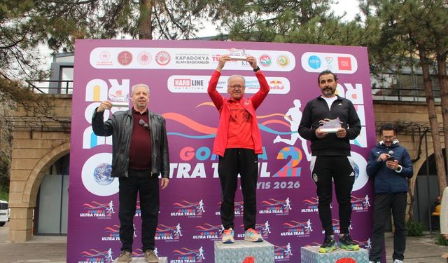 Afşinli Atlet Sıtkı Gönen’den Çifte Başarı: Kapadokya’da Zirve, Konya’da Plaket