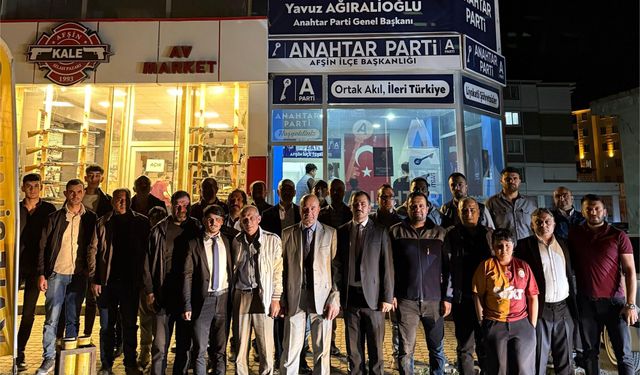 Anahtar Parti Afşin İlçe Teşkilatı İstişare Toplantısında Buluştu