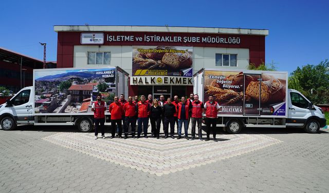 Büyükşehir, Halk Ekmek Ağını Güçlendiriyor; Filoya 9 Yeni Araç