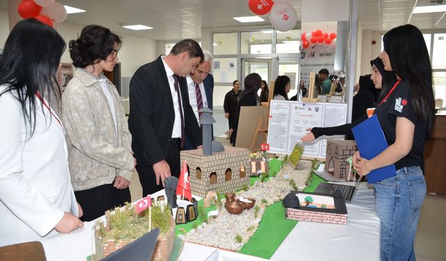 Eshab-ı Kehf Anadolu Lisesi’nde TÜBİTAK Bilim Fuarı Açıldı