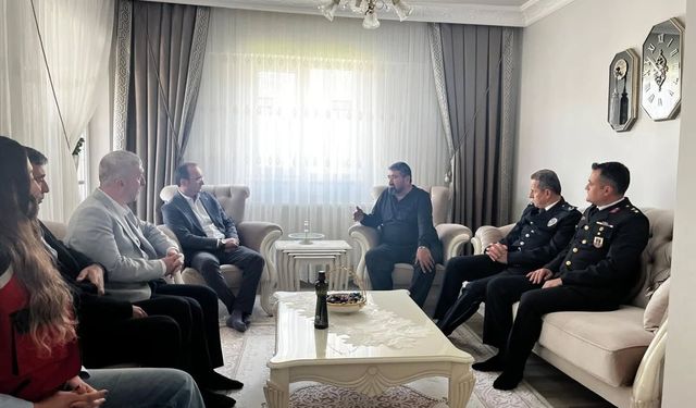 Kaymakam Sarıdoğan’dan Şehit ve Gazi Ailelerine Bayram Ziyareti