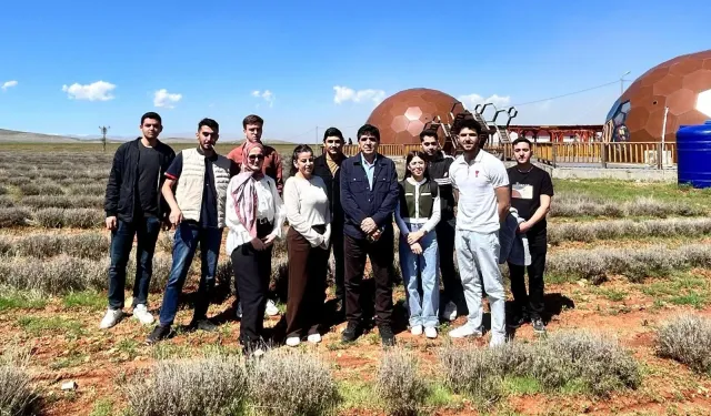 KSÜ Öğrencilerinden Afşin’de Lavanta ve Üretim Tesislerine Teknik Gezi
