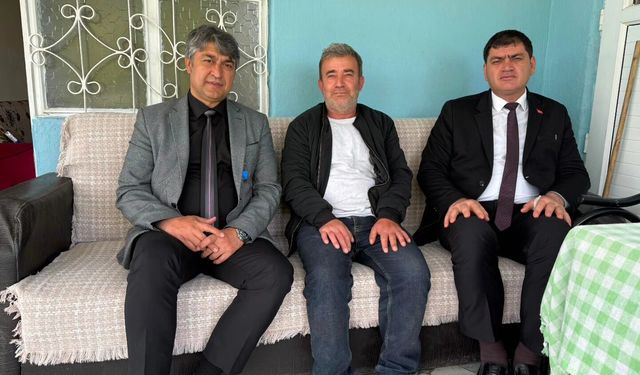 Afşin’de Şehit Aileleri ve Gazilere Bayram Ziyareti