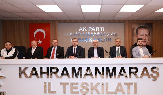 AK Parti Onikişubat İlçe Danışma Meclisi Toplantısı Gerçekleştirildi
