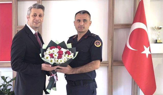Afşin Cumhuriyet Başsavcısı Hüseyin Arık’tan Jandarma’ya Ziyaret
