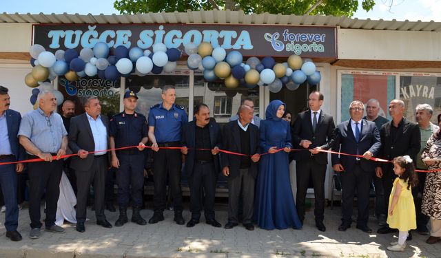 Afşin’de Tuğçe Sigorta Hizmete Açıldı