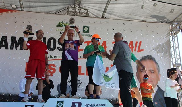 Afşinli Sporcu Amanos Ultra Trail’de Zirveye Çıktı