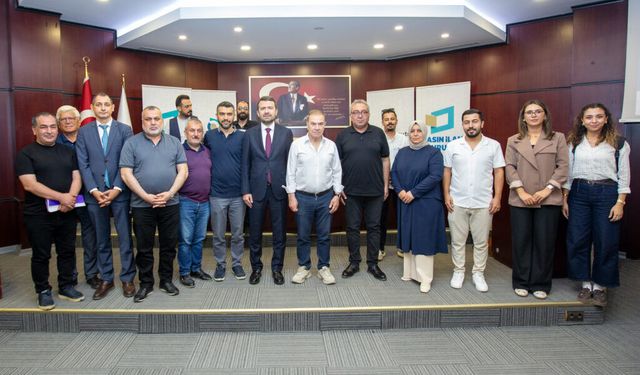 Basın İlan Kurumu Genel Müdürü Çay, Bölge Basınıyla Buluştu