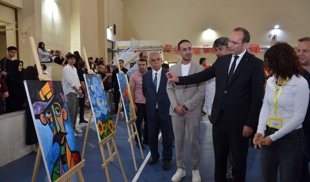 Afşin Fen Lisesi’nden Sanat Dolu Yıl Sonu Sergisi