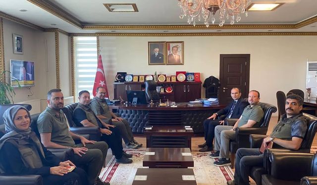 Doğa Koruma ve Milli Parklar 15. Bölge Müdürlüğü’nden Afşin Kaymakamlığı’na Ziyaret