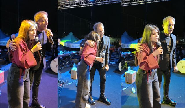 Gençlik Festivali’nde Sahneye Atlayan Gençten Muhteşem Performans