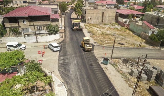 Büyükşehir’den Haydarbey Caddesi’nde Asfalt Mesaisi