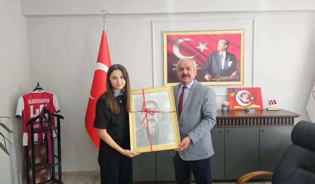 Şehit Er Cuma Potuk YBO Öğrencisi Tenekeci’den Anlamlı Çalışma