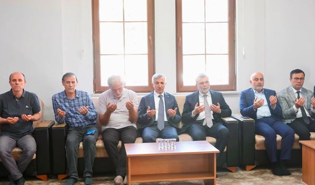 Vali Ünlüer’den Taziye Ziyareti