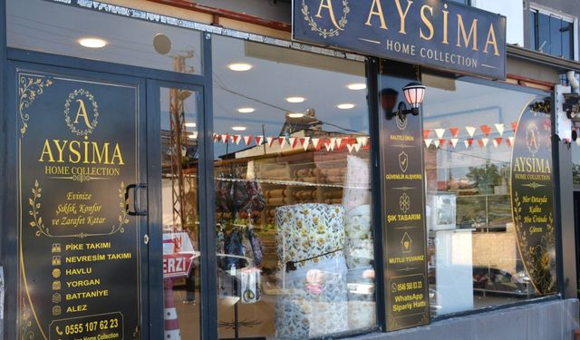 Afşin’de Aysima Home Collection Hizmete Başladı