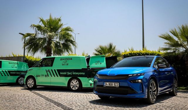 Škoda Mobil Şarj İstasyonları İlk 6 Ayda 1000’in Üzerinde Elektrikli Araca Destek Sağladı