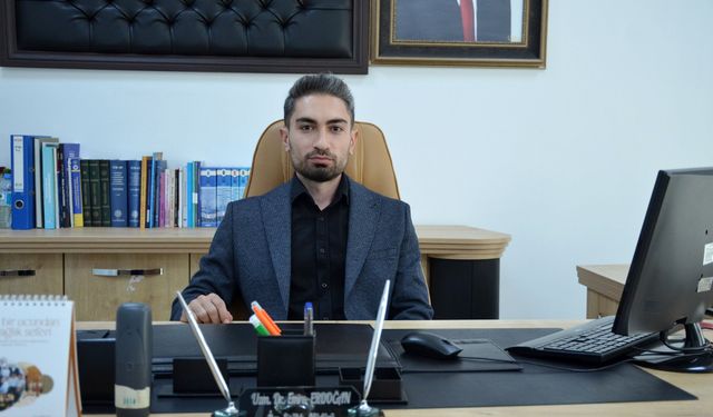 Afşin İlçe Sağlık Müdürü Emre Erdoğan Göreve Başladı