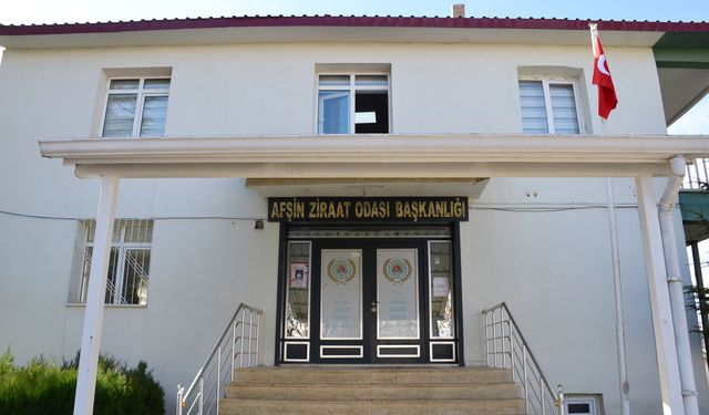 Afşin Ziraat Odası Gayrimenkullerini Satışa Çıkarıyor