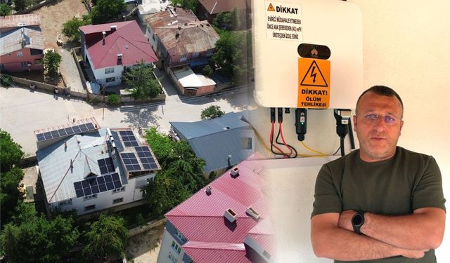 Afşin'de Çatısına Güneş Paneli Kurdu, Elektrik Faturasını Sıfırladı