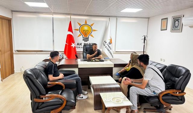 AK Parti Afşin İlçe Başkanı Karabulut Vatandaşlarla Bir Araya Geldi