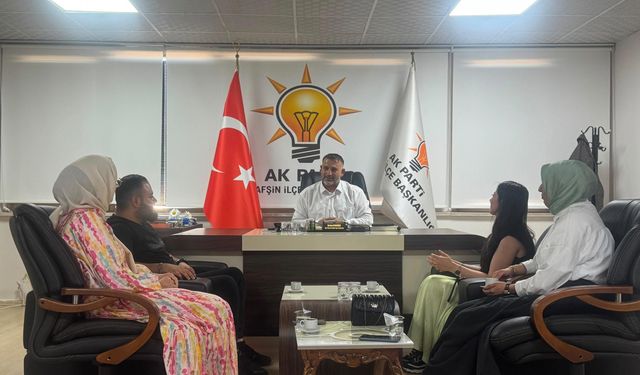 AK Parti Afşin İlçe Başkanı Karabulut Vatandaşlarla Buluştu