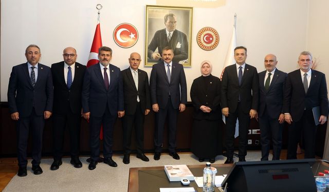 AK Parti Kahramanmaraş Heyetinden Ankara’da Önemli Temaslar
