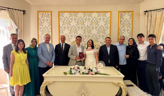 Başkan Kıraç, Ekici ve Arslantaş Ailelerinin Mutluluğuna Ortak Oldu