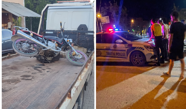 Afşin Emniyeti’nden Sıkı Denetim! 82 Plakasız Motosiklet Trafikten Men Edildi