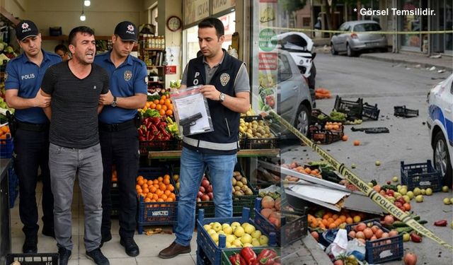 Manavda Dehşet Saçan Silahlı Saldırının Şüphelileri Yakalandı